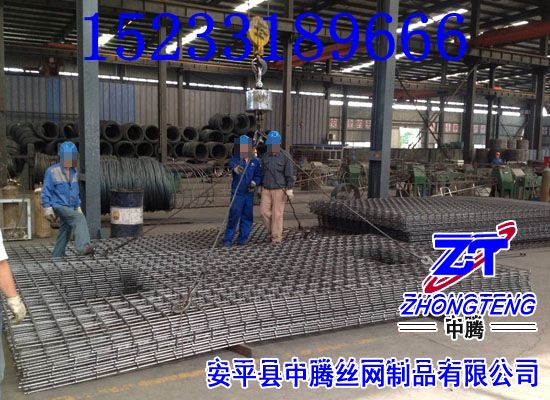 钢筋网片结构整齐寿命时间长在建筑上有应用