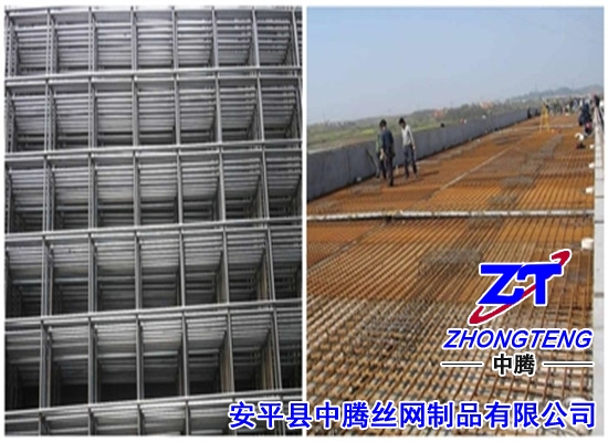  钢筋网厂家产品冷轧带肋钢筋网在高速公路高架桥应用