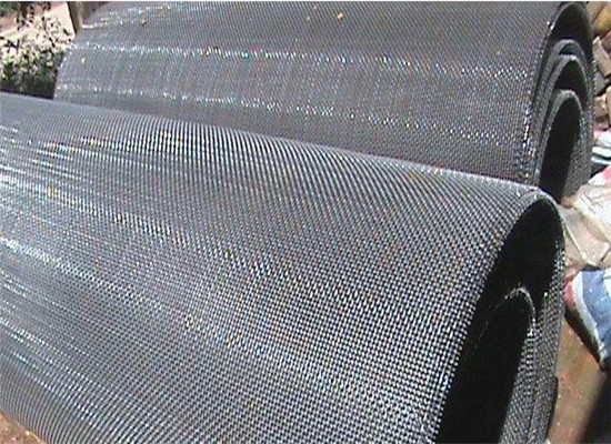 轧花网厂家黑钢轧花网用于矿山煤厂